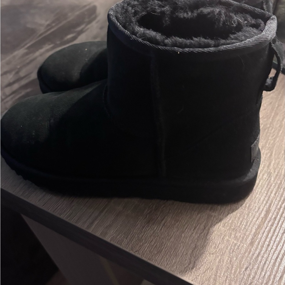 UGG Black Suede Boots